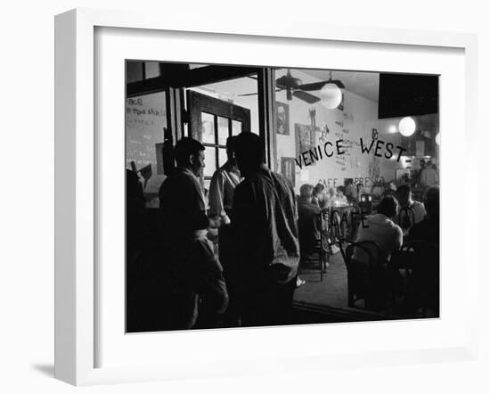 Beatnik Dive, "The Gas House"-Allan Grant-Framed Photographic Print