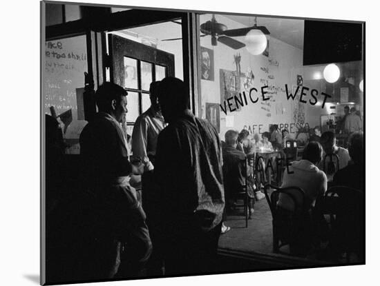 Beatnik Dive, "The Gas House"-Allan Grant-Mounted Photographic Print