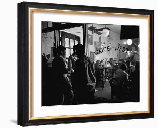 Beatnik Dive, "The Gas House"-Allan Grant-Framed Photographic Print