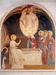 Annunciation with Gabriel Archangel-Beato Angelico-Art Print