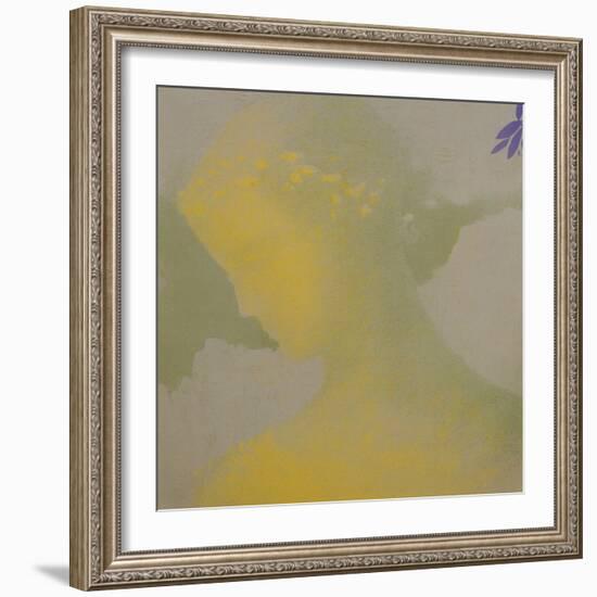 Beatrice, 1896-1897-Odilon Redon-Framed Giclee Print