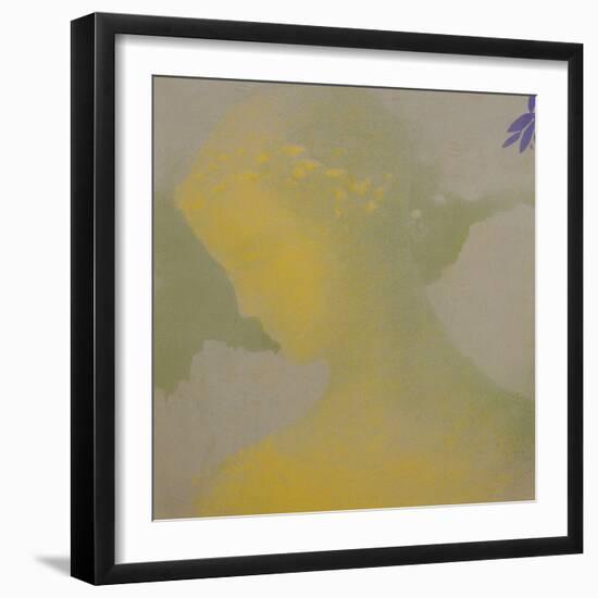 Beatrice, 1896-1897-Odilon Redon-Framed Giclee Print