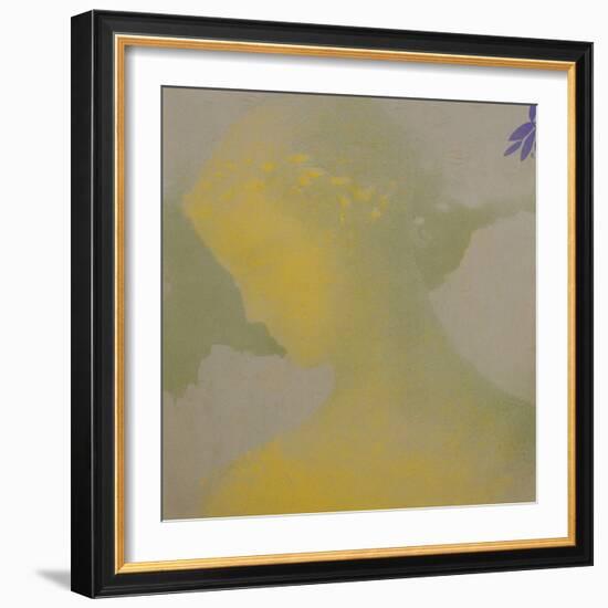 Beatrice, 1896-1897-Odilon Redon-Framed Giclee Print