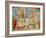 Beatrice addresses Dante from the carriage-William Blake-Framed Giclee Print