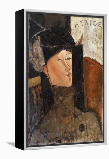 Beatrice Hastings, 1916 (Oil on Canvas)-Amedeo Modigliani-Framed Premier Image Canvas