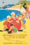 Les Maisons D'Enfants De La Cote D'Azur-Beatrice Mallet-Art Print