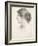 Beatrice Stuart, 1912 (Pencil on Paper)-Frank Bernard Dicksee-Framed Giclee Print