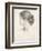 Beatrice Stuart, 1912 (Pencil on Paper)-Frank Bernard Dicksee-Framed Giclee Print