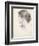 Beatrice Stuart, 1912 (Pencil on Paper)-Frank Bernard Dicksee-Framed Giclee Print