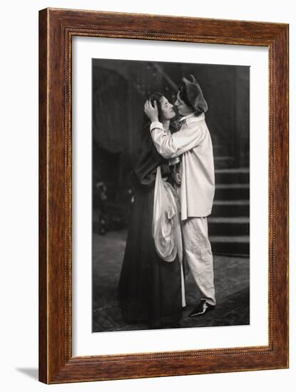 Beatrice Terry and H. Marsh Allen in the Palace of Puck, 1907-null-Framed Photographic Print