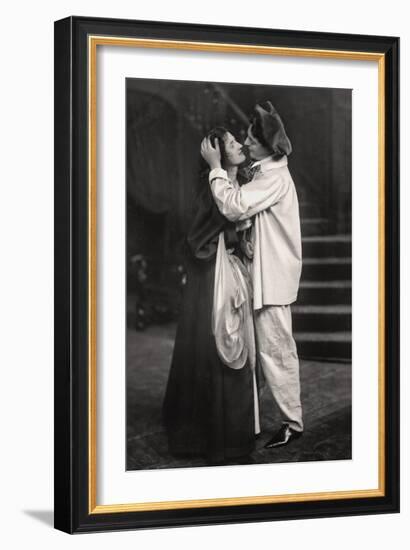 Beatrice Terry and H. Marsh Allen in the Palace of Puck, 1907-null-Framed Photographic Print