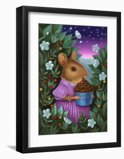 Beatrice Upon The Brink of Night-Gina Matarazzo-Framed Art Print