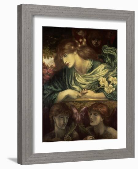 Beatrice-Dante Gabriel Rossetti-Framed Giclee Print