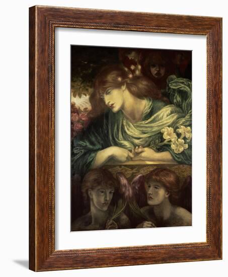 Beatrice-Dante Gabriel Rossetti-Framed Giclee Print