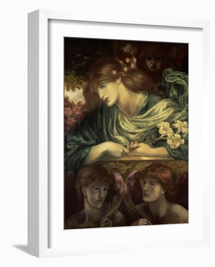 Beatrice-Dante Gabriel Rossetti-Framed Giclee Print