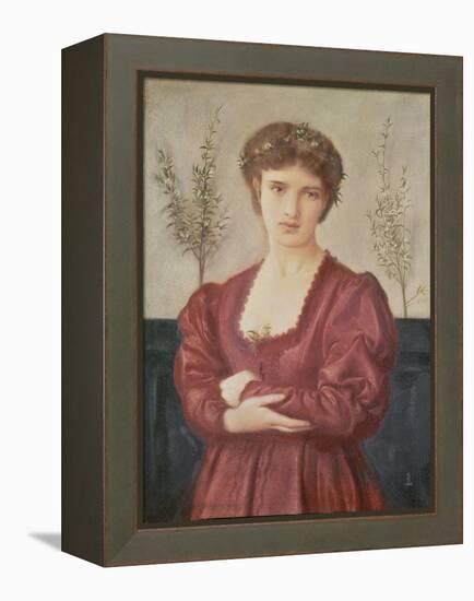 Beatrice-Simeon Solomon-Framed Premier Image Canvas