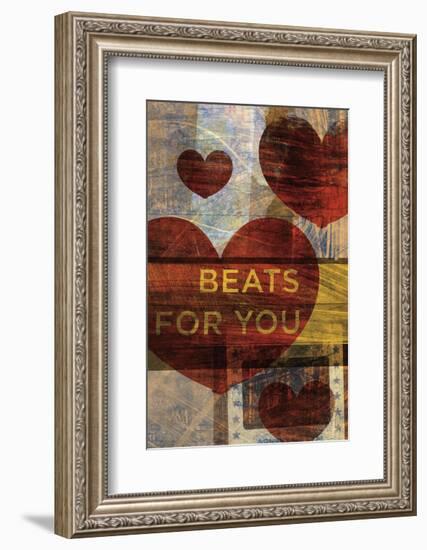 Beats for You-John W^ Golden-Framed Art Print