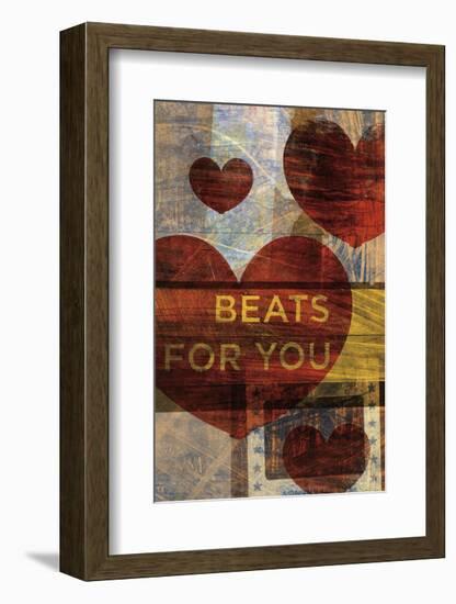 Beats for You-John W^ Golden-Framed Art Print