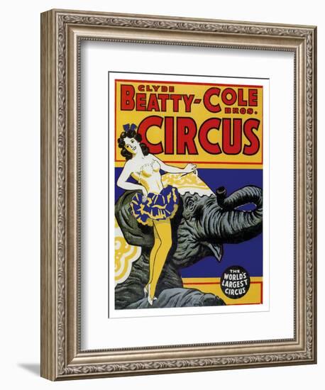 Beatty Circus-null-Framed Giclee Print