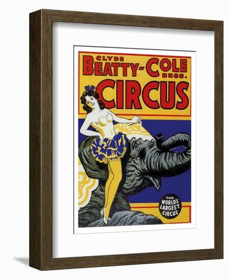 Beatty Circus-null-Framed Giclee Print