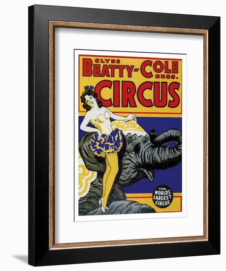 Beatty Circus-null-Framed Giclee Print