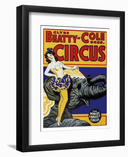 Beatty Circus-null-Framed Giclee Print