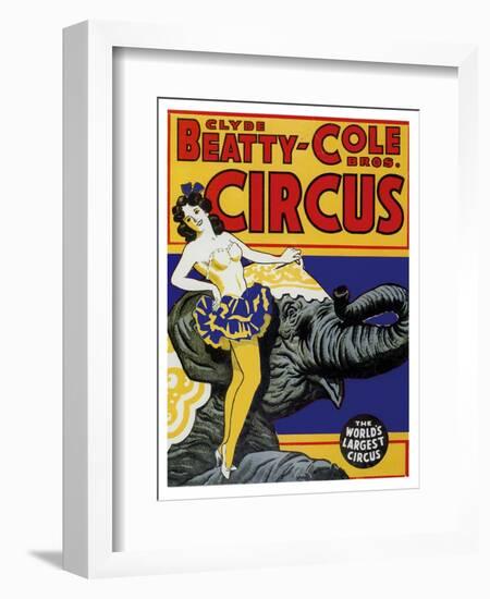 Beatty Circus-null-Framed Giclee Print