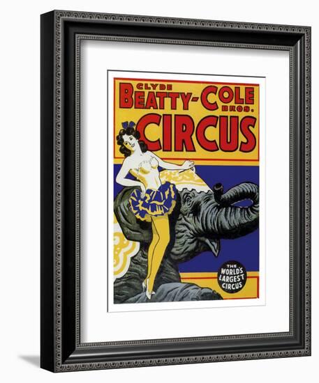 Beatty Circus-null-Framed Giclee Print