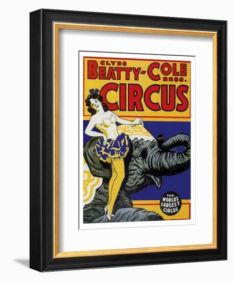 Beatty Circus-null-Framed Giclee Print