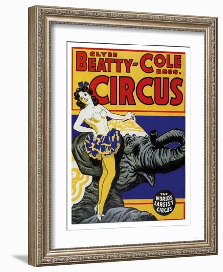 Beatty Circus-null-Framed Giclee Print