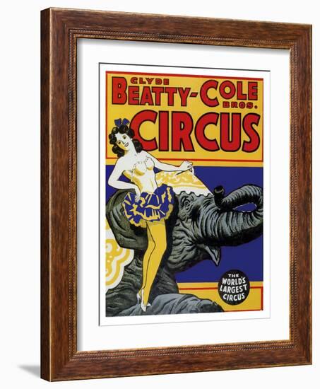 Beatty Circus-null-Framed Giclee Print