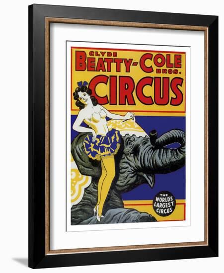 Beatty Circus-null-Framed Giclee Print