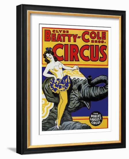 Beatty Circus-null-Framed Giclee Print