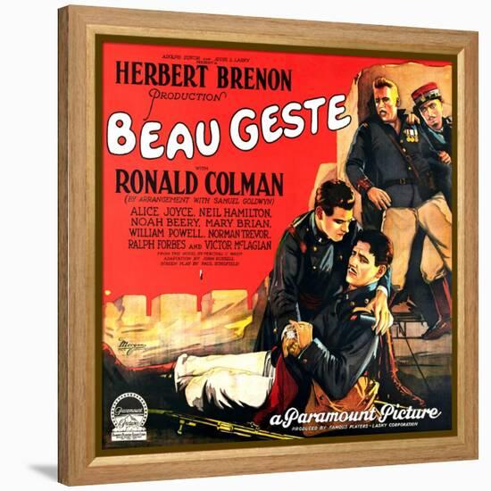 Beau Geste-null-Framed Stretched Canvas