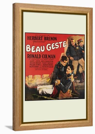 Beau Geste-null-Framed Stretched Canvas