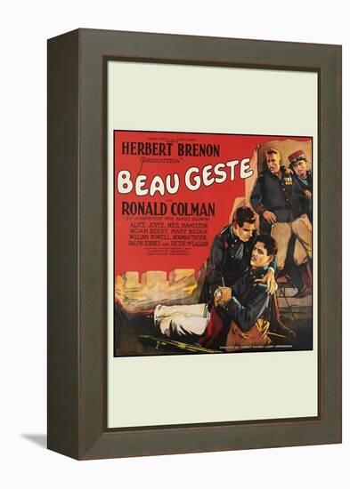 Beau Geste-null-Framed Stretched Canvas