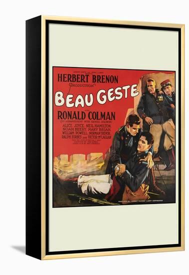 Beau Geste-null-Framed Stretched Canvas
