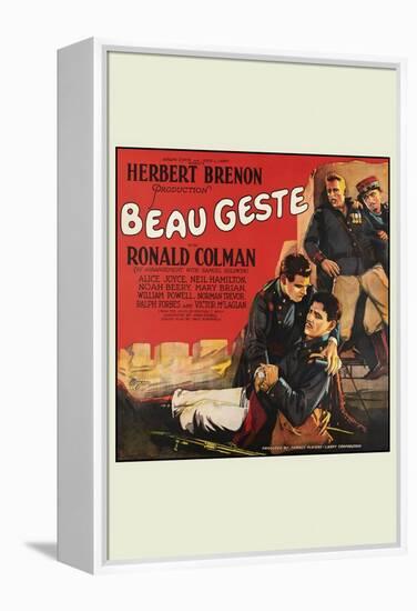 Beau Geste-null-Framed Stretched Canvas