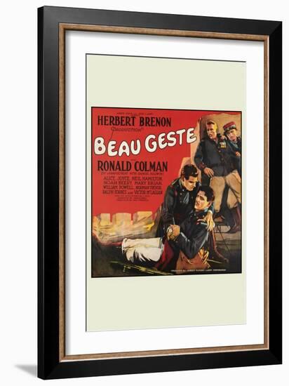 Beau Geste-null-Framed Art Print