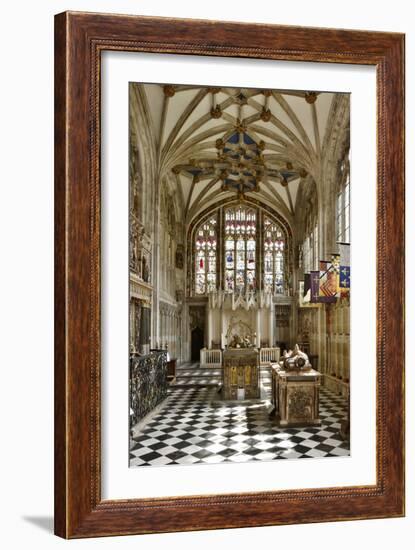 Beauchamp Chapel, the Collegiate Church of St Mary, Warwick, Warwickshire, 2010-Peter Thompson-Framed Photographic Print