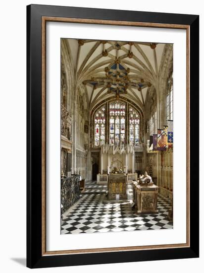 Beauchamp Chapel, the Collegiate Church of St Mary, Warwick, Warwickshire, 2010-Peter Thompson-Framed Photographic Print