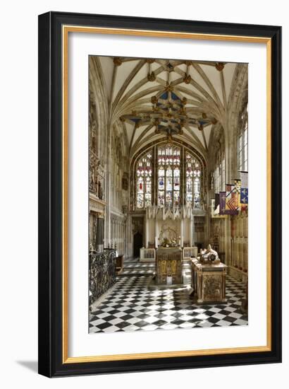 Beauchamp Chapel, the Collegiate Church of St Mary, Warwick, Warwickshire, 2010-Peter Thompson-Framed Photographic Print