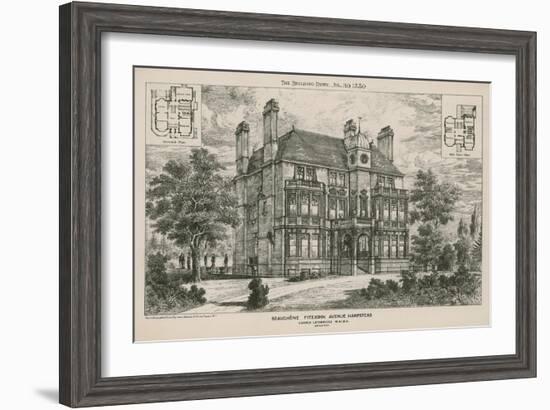 Beauchene, Fitzjohn Avenue, Hampstead-null-Framed Giclee Print