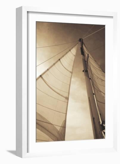 Beaufort Sails II-Alan Hausenflock-Framed Photographic Print