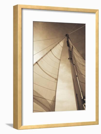 Beaufort Sails II-Alan Hausenflock-Framed Photographic Print