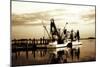 Beaufort Shrimpers-Alan Hausenflock-Mounted Photographic Print