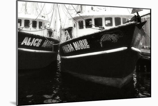 Beaufort Shrimpers-Alan Hausenflock-Mounted Photographic Print