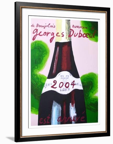 Beaujolais Duboeuf 2004-Carole Benzaken-Framed Collectable Print