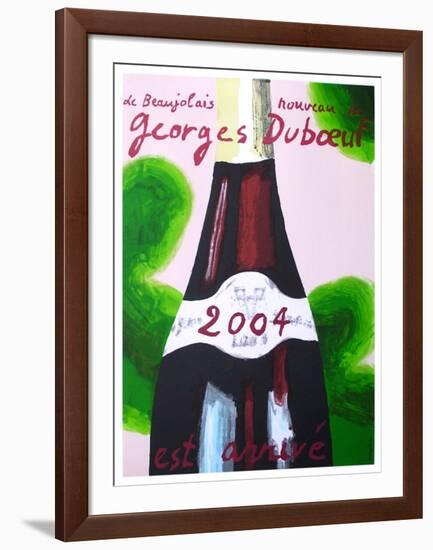 Beaujolais Duboeuf 2004-Carole Benzaken-Framed Collectable Print