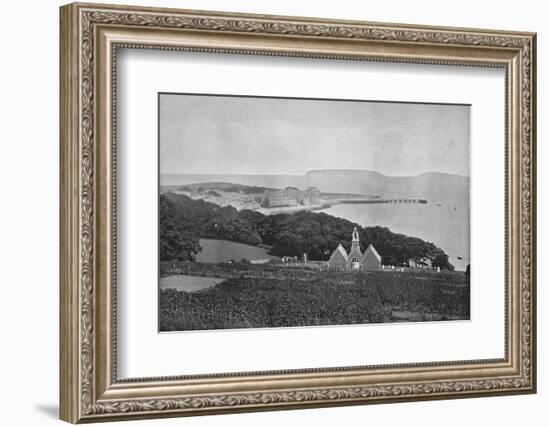 'Beaumaris - Looking Towards The Landing-Stage', 1895-Unknown-Framed Photographic Print